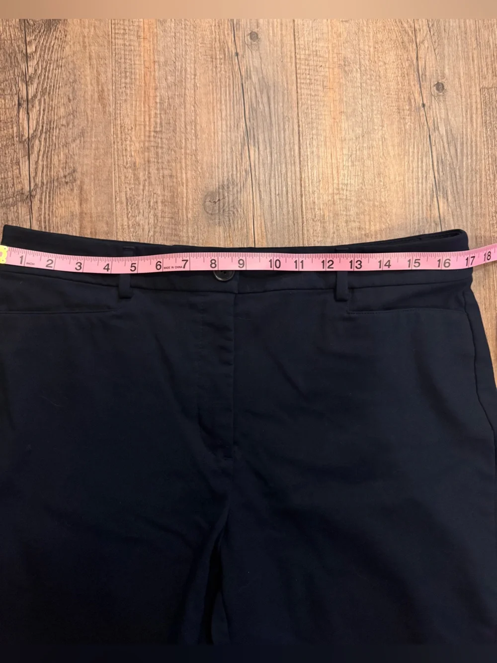 LOFT Sutton Skinny Pants in Navy - size 12